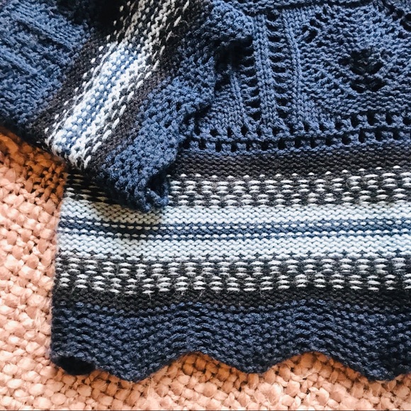 Blue Striped Sweater NEW - Picture 3 of 5
